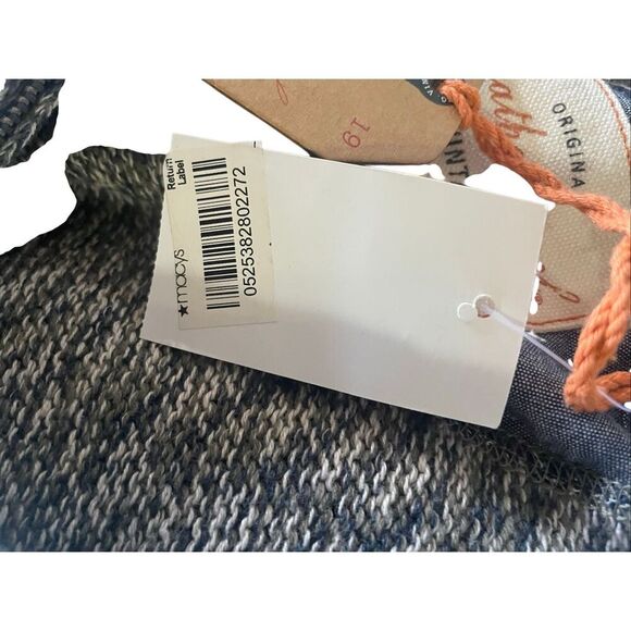 Weatherproof Vintage Chunky Knit Shawl Collar Pullover Sweater Gray Marled Men’s - Picture 6 of 13